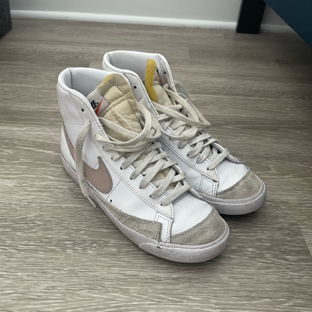 Pink Nike Blazers